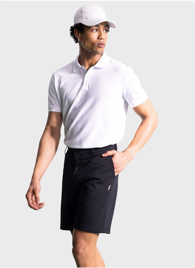 ديفاكتو Defactofit Slim Fit Polo Neck T-Shirt