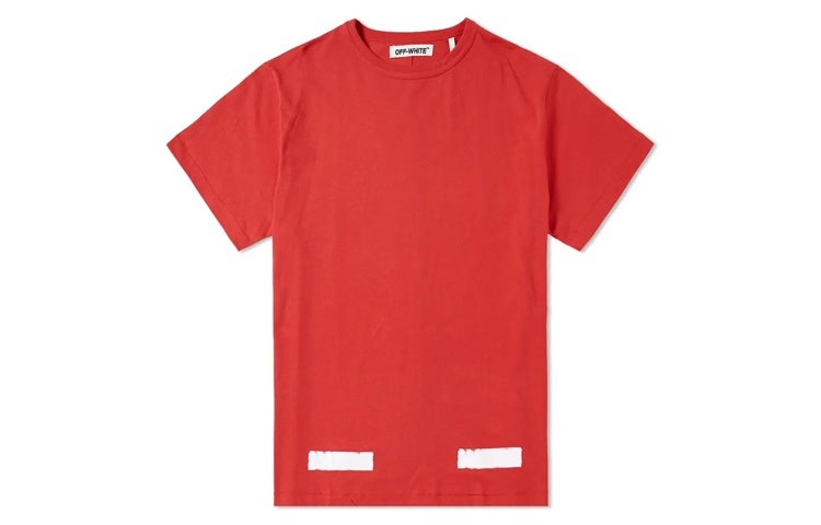 OFF-WHITE OFF WHITE T Shirts Men's Crew Neck Moderate Heavyweight - Image 1