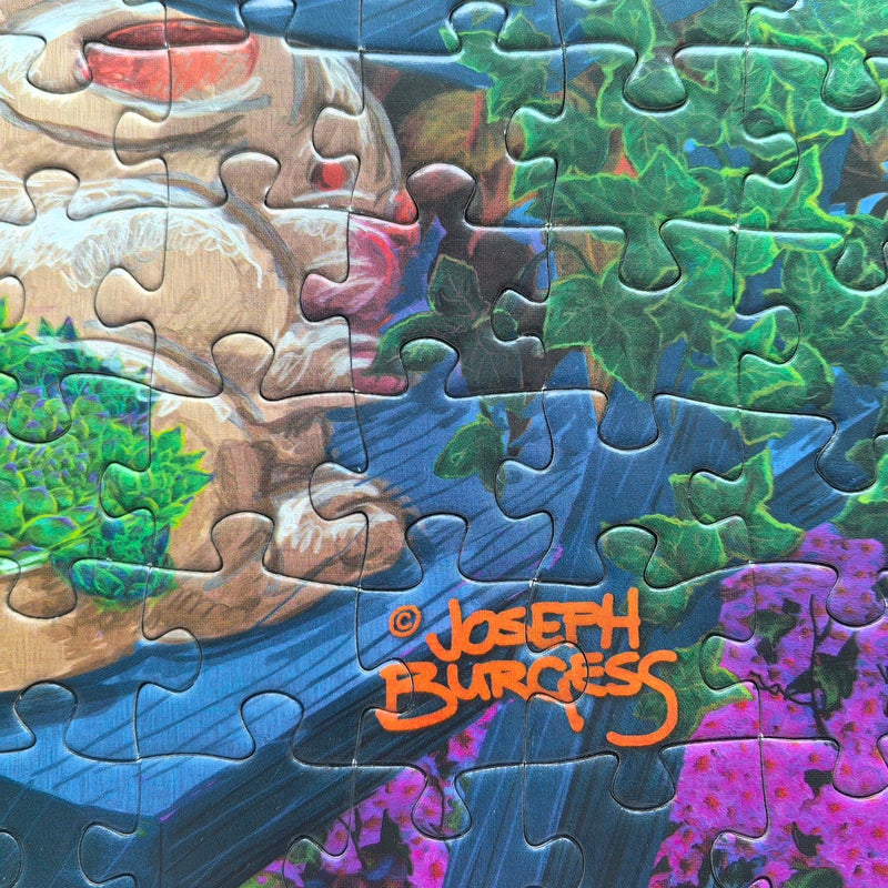 Mulic 500 Piece Puzzles for Adults - The Range Free Bandits Licensed by Joseph Burgess - Visit My Garden - Image 2