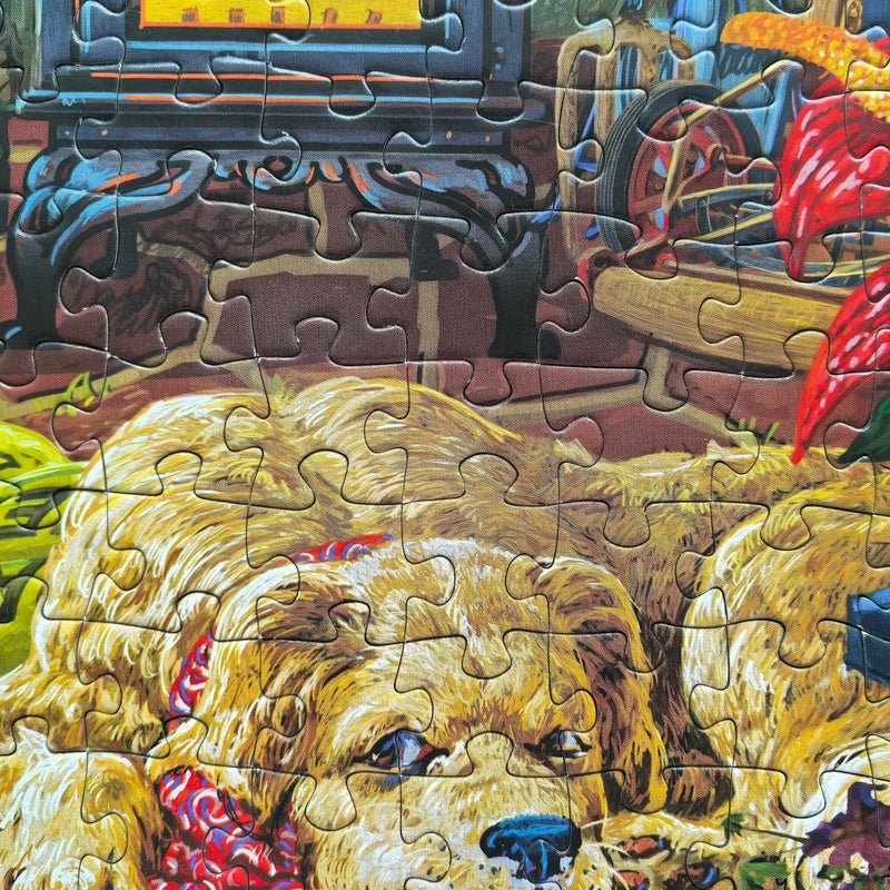 Mulic 500 Piece Puzzles for Adults - The Range Free Bandits Licensed by Joseph Burgess - Visit My Garden - Image 4
