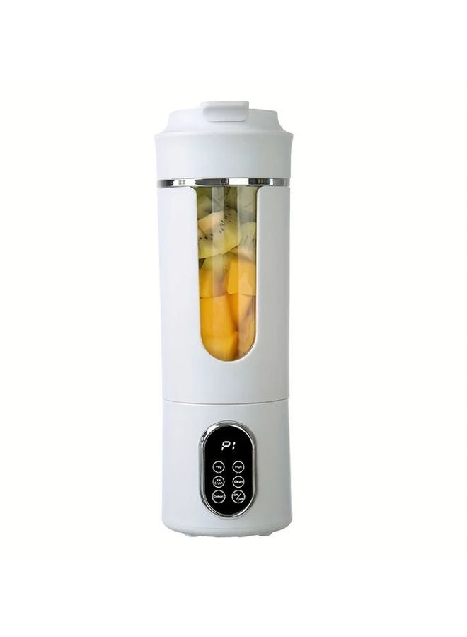 White USB Rechargeable Portable Cordless Blender For Smoothies Shakes - Image 1