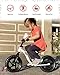 KRIDDO Toddler Balance Bike 2 Year Old Age 24 Months to 5 Years Old Early Learning Interactive Push Bicycle with Steady Balancing Gift Bike for 25 Boys Girls White - Image 4