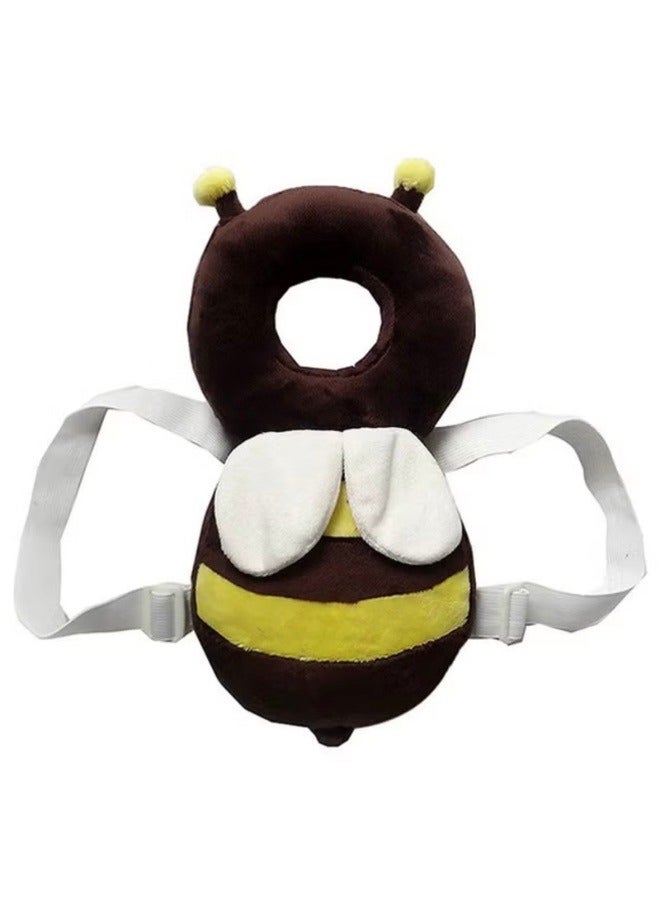 OUTAD Unique Shaped Toddler Baby Head Protection Cotton Pad With Safety Straps - Image 1