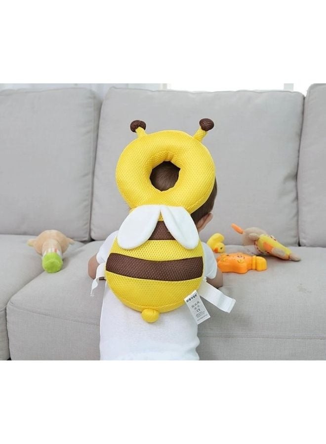 OUTAD Unique Shaped Toddler Baby Head Protection Cotton Pad With Safety Straps - Image 3