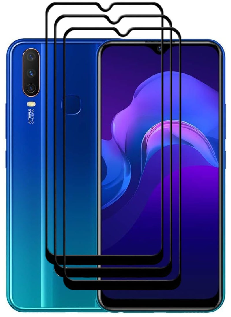 ACLIX 3 Pieces Antistatic ESD Dustproof Premium Quality High Definition Tempered Glass Screen Protector Designed For vivo Y12 - Image 1