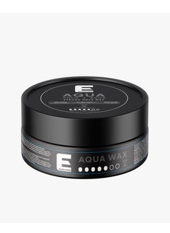 Elegance Elegance E Series Aqua Wax Strength 5 Grey - 140ml: Strong Hold, Flexible Styling, Residue-Free, No Stickiness 