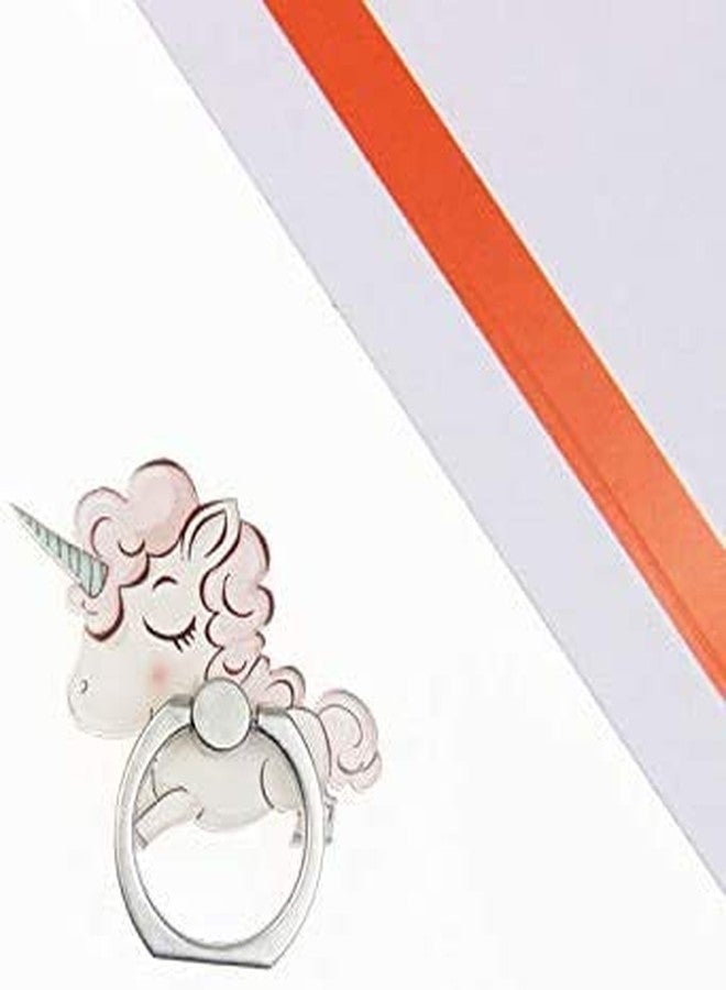 JCSMARTEC 4Pcs Phone Ring Holder Stand, Cute Unicorn Sea Shell Conch 360 Rotation Finger Ring Grip Kickstand Mount for Cellphones (Unicorn Ring) - Image 5