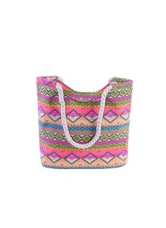 Canvas Summer Beach Tote Shoulder Shopping Travel Bag for Women Girls Ladies