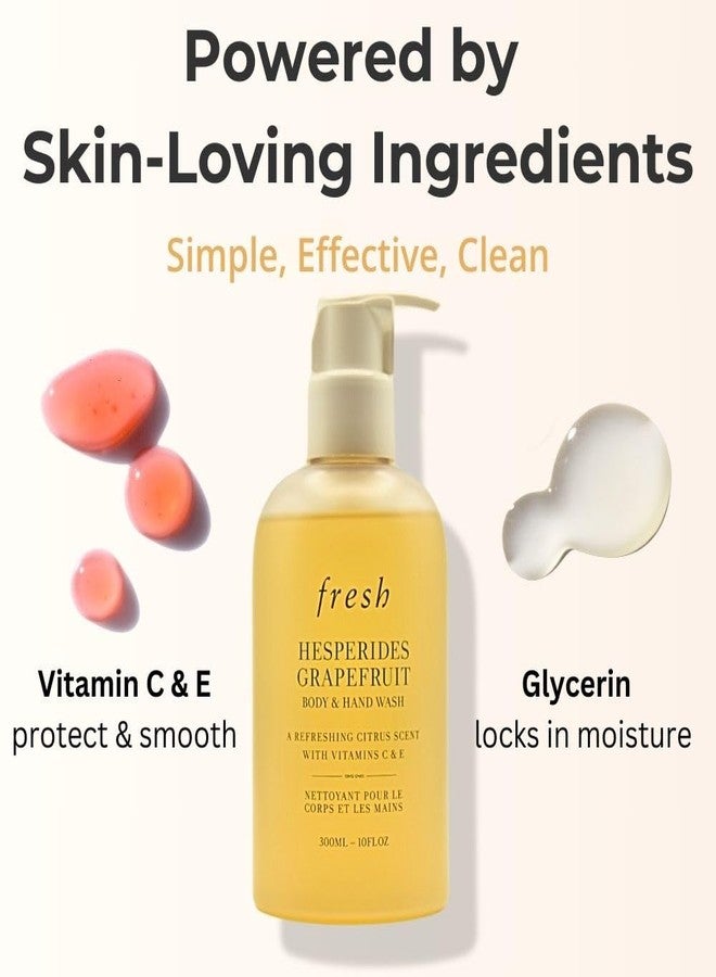 Fresh Hesperides Grapefruit Body and Hand Wash for Women - 10 oz Body Wash - Image 5