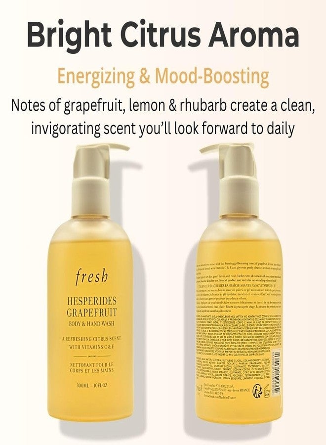 Fresh Hesperides Grapefruit Body and Hand Wash for Women - 10 oz Body Wash - Image 4