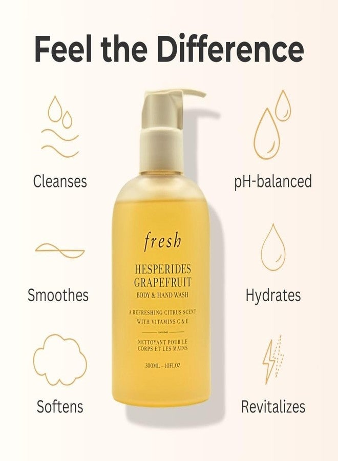 Fresh Hesperides Grapefruit Body and Hand Wash for Women - 10 oz Body Wash - Image 3