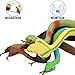 Yeonhatoys Yeonha Toys 9 Pc Realistic Rubber Snake Set Waterproof Super Stretchy TPR Snake Figures Bird Bat Repellent Toy for Bathroom Garden Rainforest Soft Touch - Image 4