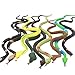 Yeonhatoys Yeonha Toys 9 Pc Realistic Rubber Snake Set Waterproof Super Stretchy TPR Snake Figures Bird Bat Repellent Toy for Bathroom Garden Rainforest Soft Touch - Image 2