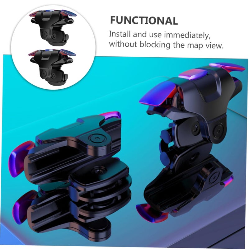 Metal Handle Phone Game Controller Trigger Joystick Accessory 1 Pair - Image 4