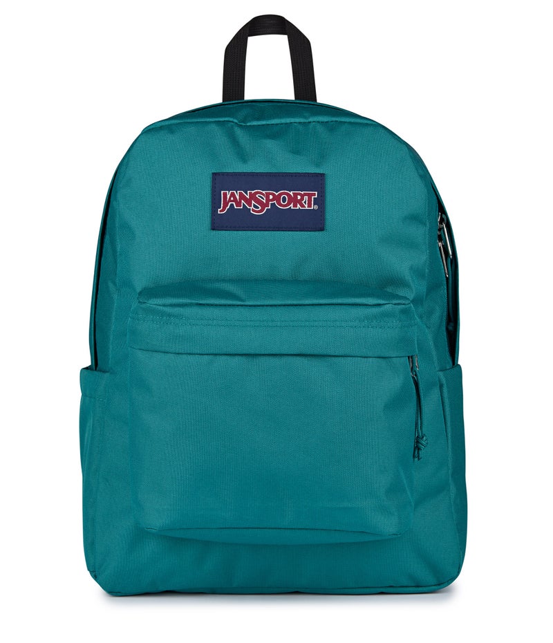 JanSport Superbreak Plus Emerald Pool Backpack - Image 1