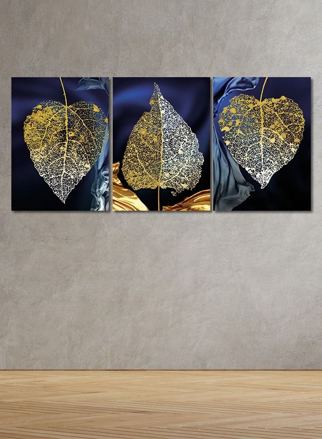 Marktna Decorative Wall Art Painting With an Abstract Design, 3 Pieces, Size 120x60cm - Image 1