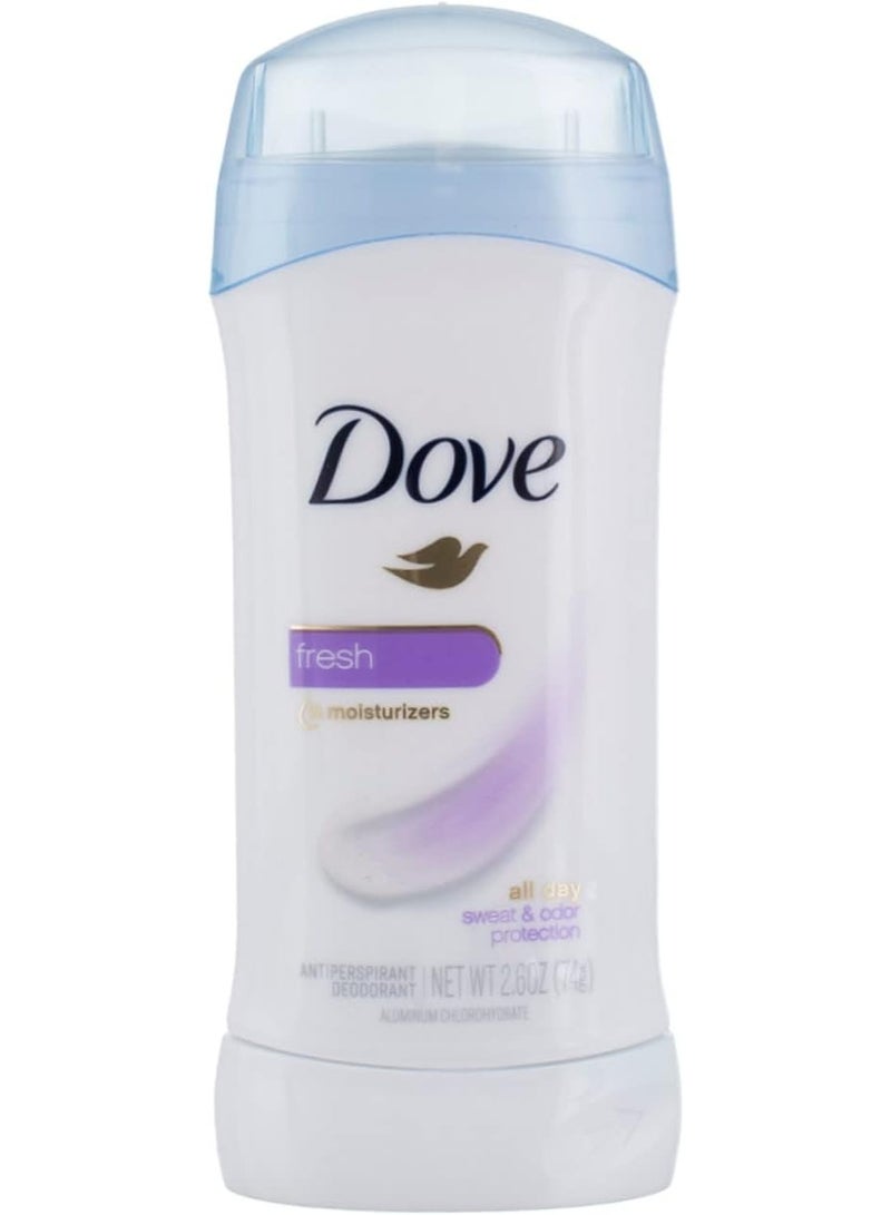 Dove antiperspirant deodorant fresh 74g - Image 1