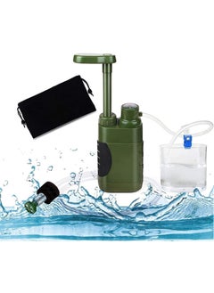 Outdoor Water Filter, Personal Mini Portable Camping Water Filter, Can Remove 99.99% Bacteria Filtrate Down To 0.01 Micron, Suitable For Hiking Outdoor Sports