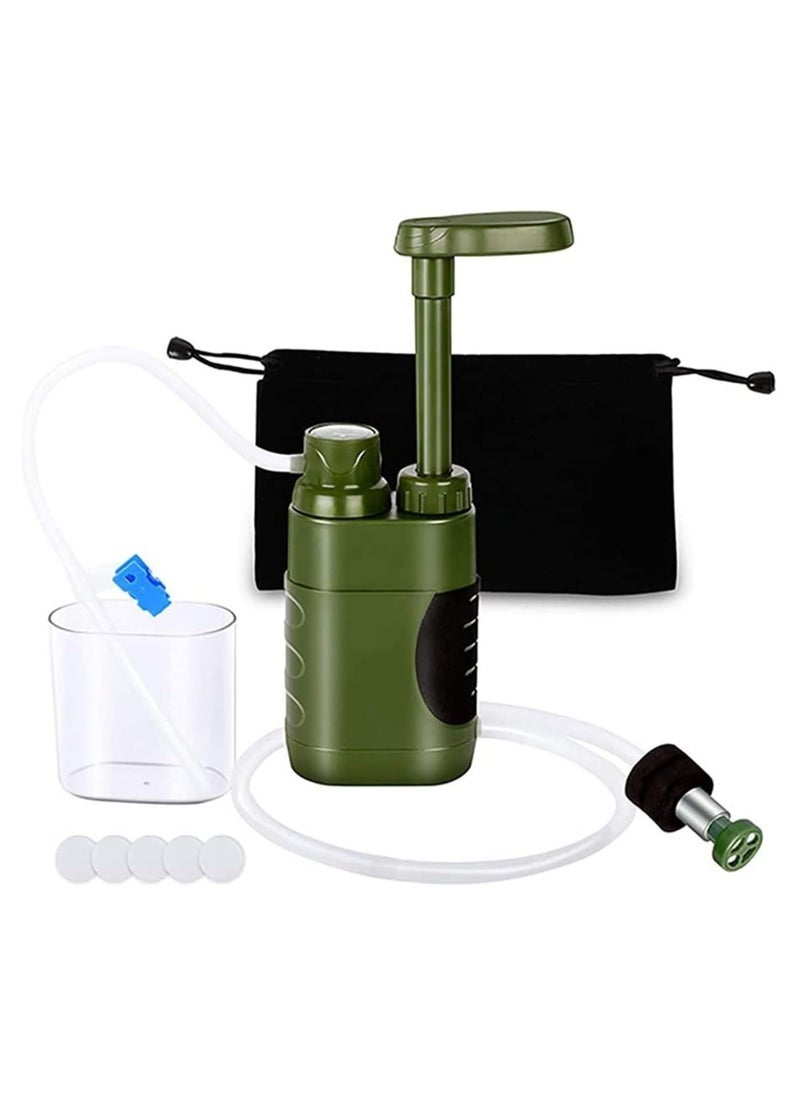Generic - Outdoor Water Filter, Personal Mini Portable Camping Water Filter, Can Remove 99.99% Bacteria Filtrate Down To 0.01 Micron, Suitable For Hiking Outdoor Sports - Image 1