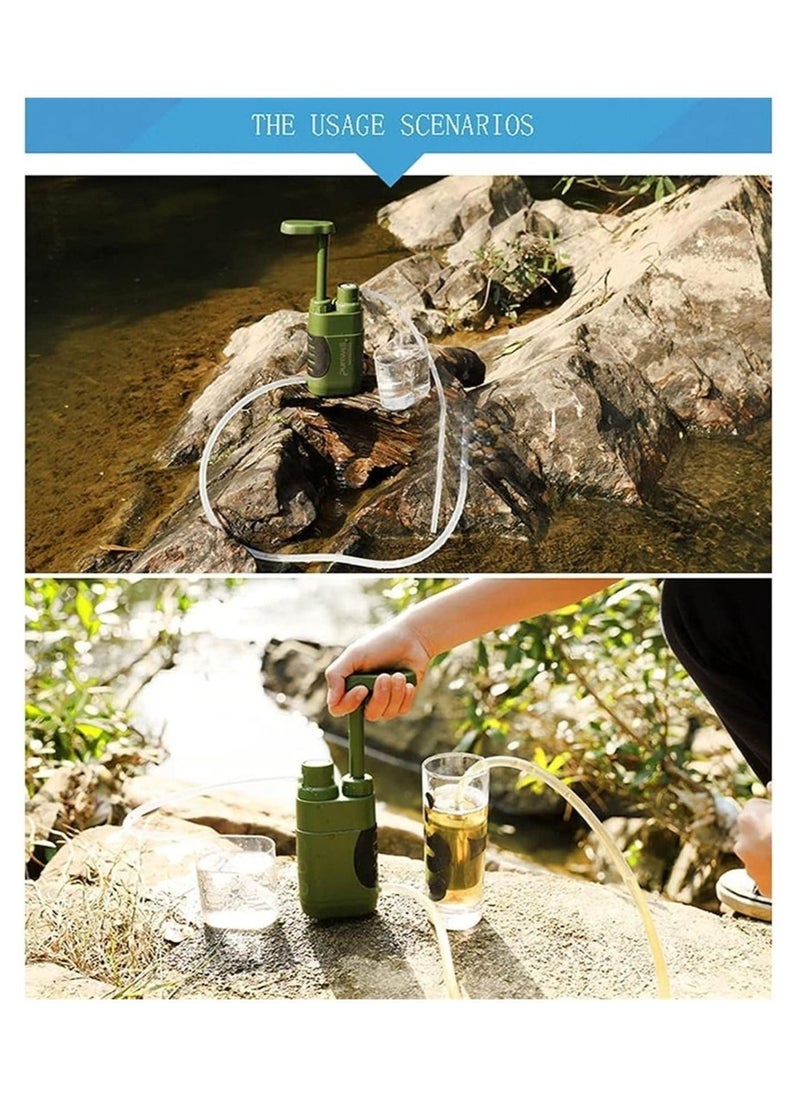Generic - Outdoor Water Filter, Personal Mini Portable Camping Water Filter, Can Remove 99.99% Bacteria Filtrate Down To 0.01 Micron, Suitable For Hiking Outdoor Sports - Image 1