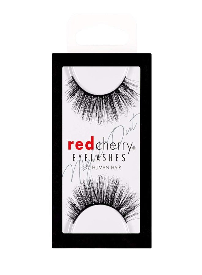 Red Cherry 3D Effect Eyelashes (The Monroe) - Image 1