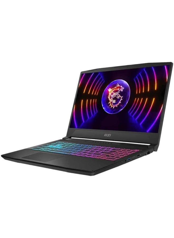 إم اس أي MSI Katana 15 HX B13VEK Gaming Laptop, 15.6" FHD IPS 144Hz Display, Intel Core i7-13620H, 16 GB RAM, 1 TB SSD, NVIDIA RTX 4050 6GB, Win11 Home, English keyboard, Black english black - Image 1