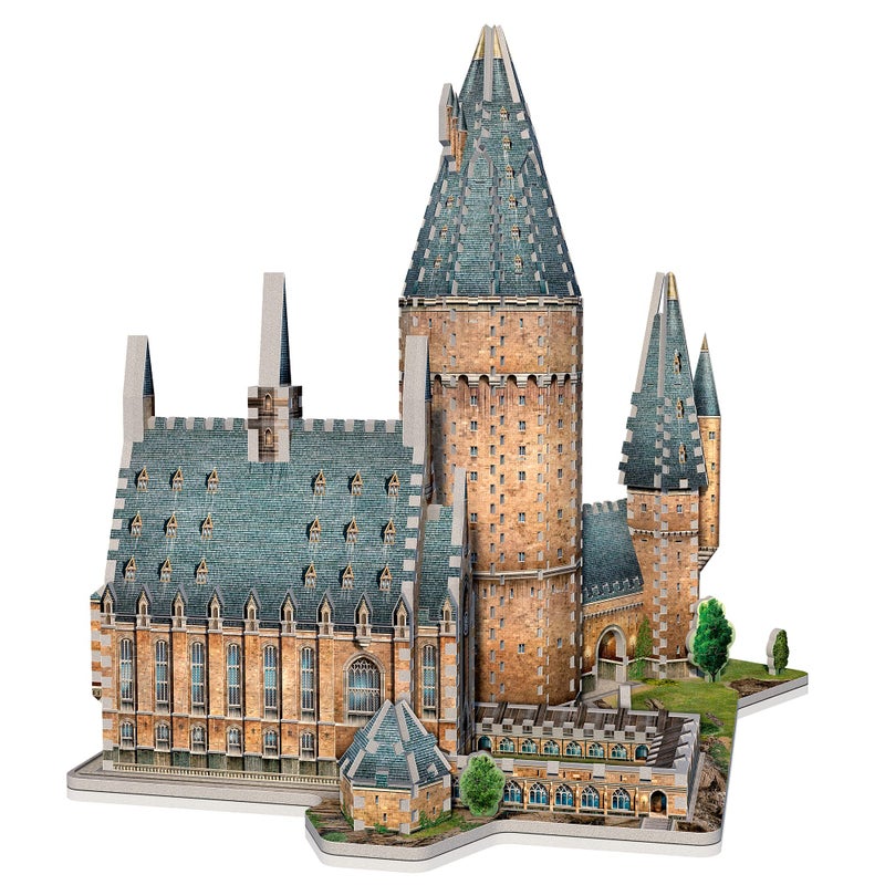 Wrebbit 3D Puzzle Wrebbit3D Harry Potter 3D Puzzle of Hogwarts Great Hall | Hogwarts Castle Collection |850 Jigsaw Puzzle Pieces | Build and Journey Through The Wizarding World - Image 4