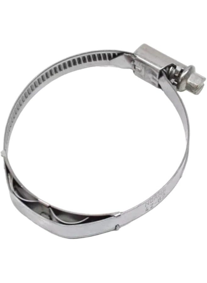 NORMA Stainless Steel Adjustable 40-60MM Range Worm Gear Hose Clamps Assortment Kit, Fuel Line Clamp for Water Pipe, Plumbing, Automotive and Mechanical Application (40-60MM) 5 pice - Image 2