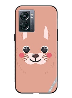 VR CREATIVE Protective Case Cover For OnePlus Nord N300 Lama Cartoon Face Design Multicolour  - Image 1