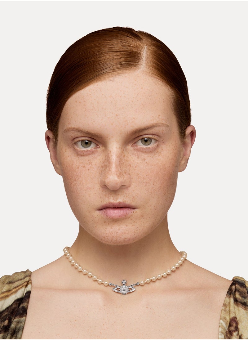 Vivienne Westwood Saturn Pearl Necklace  - Image 3