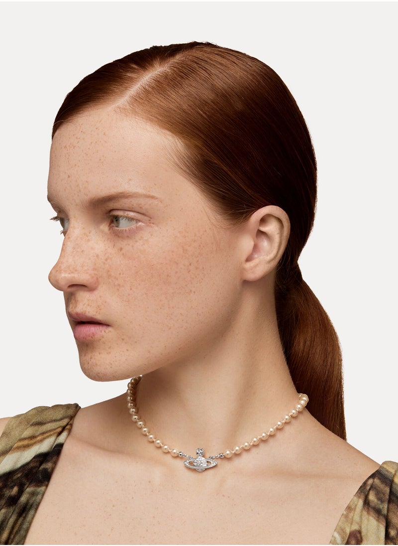 Vivienne Westwood Saturn Pearl Necklace  - Image 4