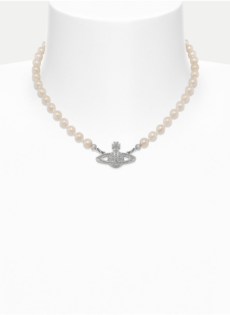 Vivienne Westwood Saturn Pearl Necklace  - Image 1