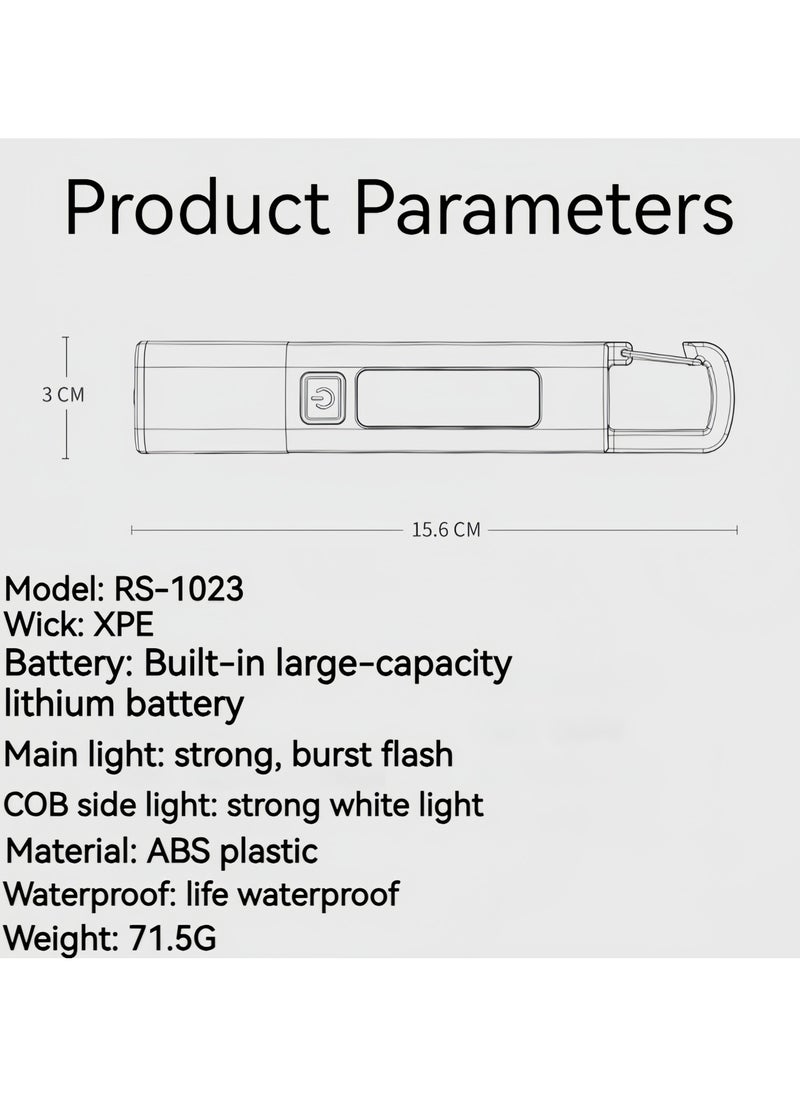 Tactical Flashlight,Super Bright Flashlights - High Lumen,Bright Zoomable LED Flashlights High Lumens,Portable Small Flash Light for Emergency,Camping,and Outdoor Use,Flash Lights for Outdoors