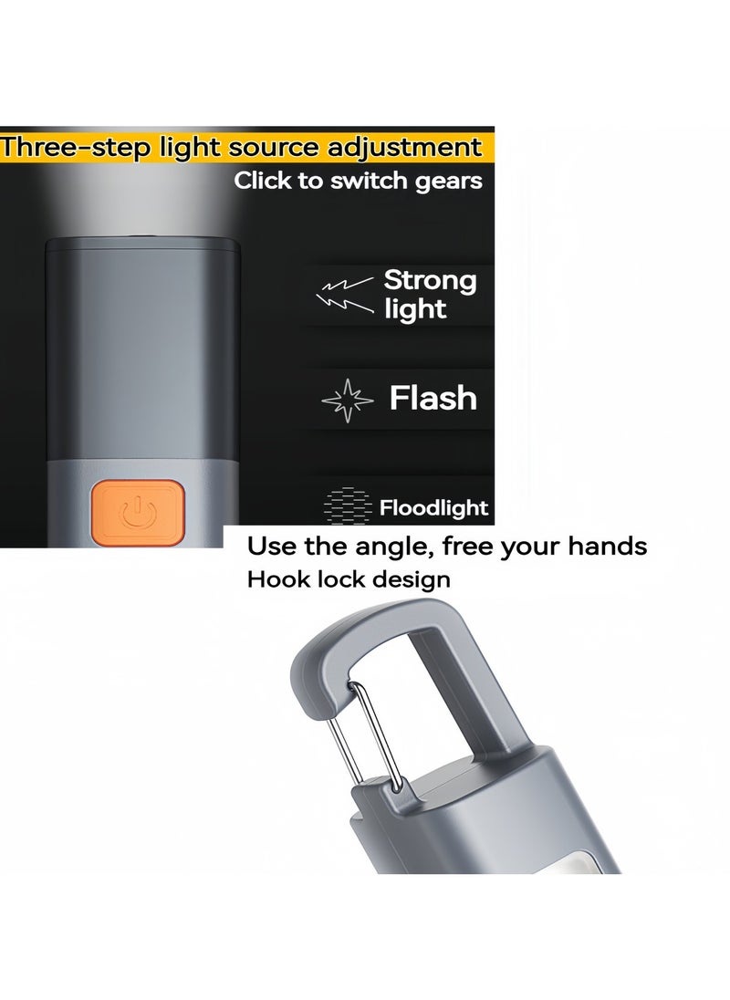 Tactical Flashlight,Super Bright Flashlights - High Lumen,Bright Zoomable LED Flashlights High Lumens,Portable Small Flash Light for Emergency,Camping,and Outdoor Use,Flash Lights for Outdoors