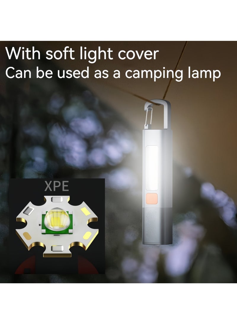 Tactical Flashlight,Super Bright Flashlights - High Lumen,Bright Zoomable LED Flashlights High Lumens,Portable Small Flash Light for Emergency,Camping,and Outdoor Use,Flash Lights for Outdoors
