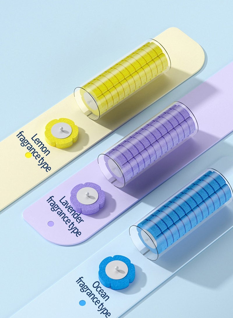 BEIRUI 18 رأس فرشاة مرحاض قابلة للتخلص، ثلاثة رؤوس إسفنجية معطرة بديلة لتنظيف مرحاض الحمام، فرشاة مرحاض قابلة للتعليق، آمنة وصحية لمزيد من راحة البال (تنطبق فقط على نفس فرشاة المرحاض في متجرنا، يرجى القراءة بعناية) - Image 2