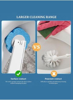 Beirui 18 Disposable Toilet Brush Replacement Brush Heads, Three Scented Replacement Sponge Brush Heads for Bathroom Toilet Cleaning, Hangable Toilet Brush, Safe and Hygienic for More Peace of Mind(Only applicable to the same toilet brush in our store, please read carefully)  - Image 5