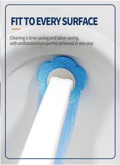 Beirui 18 Disposable Toilet Brush Replacement Brush Heads, Three Scented Replacement Sponge Brush Heads for Bathroom Toilet Cleaning, Hangable Toilet Brush, Safe and Hygienic for More Peace of Mind(Only applicable to the same toilet brush in our store, please read carefully)  - Image 3