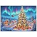 SECOGM Northern Lights Puzzles for Adults 1000 Pieces Christmas Jigsaw Puzzles 1000 Pieces Impossible Difficult Hard Challenging Puzzles for Adults Art Puzzle for Home Decor 19 27in - Image 2