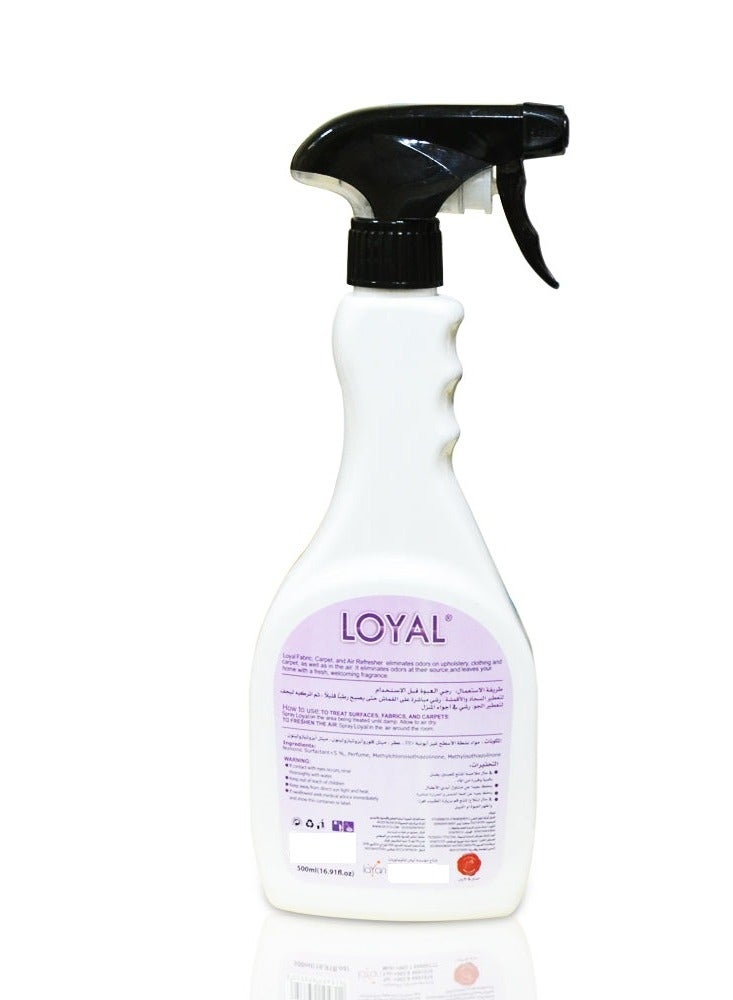loyal Fabric Carpet Air Freshener With Exotic Blooms Fragrance 500 ML - Image 2