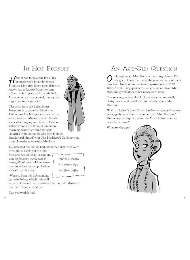 Sherlock Holmes' Ingenious Puzzles: Over 100 Brainteasers for Kids  - Image 1