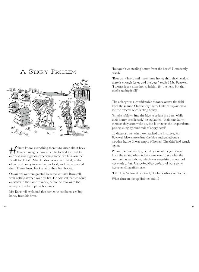Sherlock Holmes' Ingenious Puzzles: Over 100 Brainteasers for Kids  - Image 2
