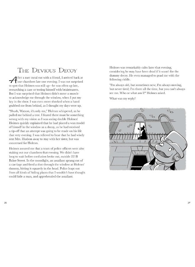 Sherlock Holmes' Ingenious Puzzles: Over 100 Brainteasers for Kids  - Image 3