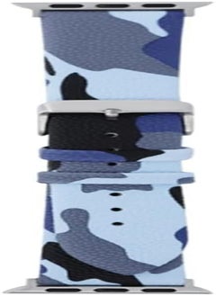 Next store Compatible with Apple Watch Ultra/Ultra2/42mm/44mm/45mm/49mm Camouflage, Faux Leather Strap for iWatch Series 7/6/SE/5/4/3/2/1 Women Men