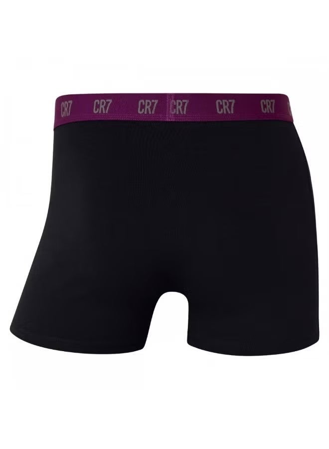 CR7 Men’s 3-Pack Stretch Cotton Trunk Underwear – Breathable, Comfortable - Image 2
