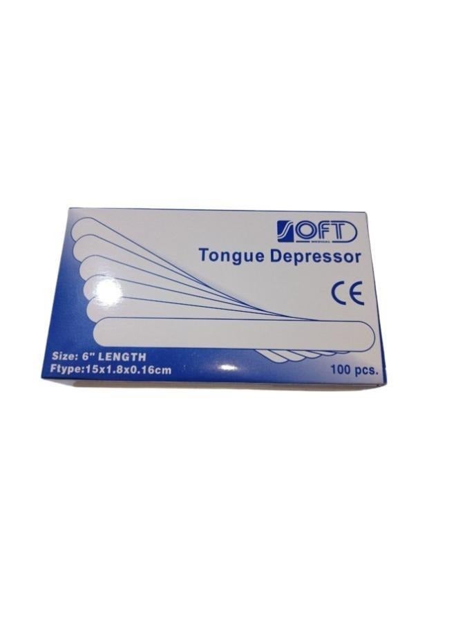 Soft Wooden Tongue Depressor 100 Pieces  - Image 4