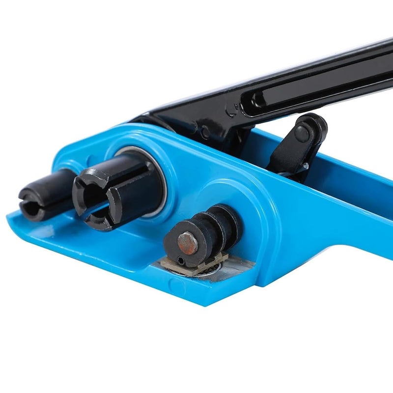 أداة يدوية لتشديد الأشرطة الفولاذية والبلاستيكية، ماكينة تغليف صناديق الكرتون بالأشرطة - Image 5