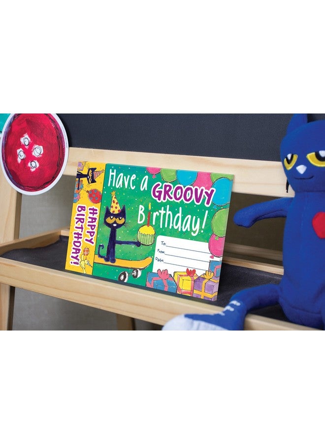 Edupress Pete The Cat Groovy Birthday Bookmark Awards (Ep60327), Multi - Image 2