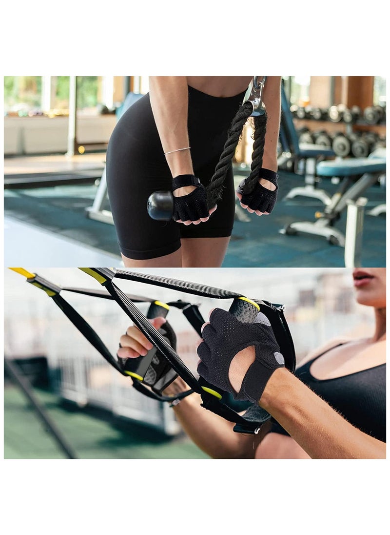 Generic Gym Gloves for Men Women Breathable Non-Slip Gloves for Workout Training Weight Lifting Yoga Dumbbell Bodybuilding Cycling Exercise  - Image 5