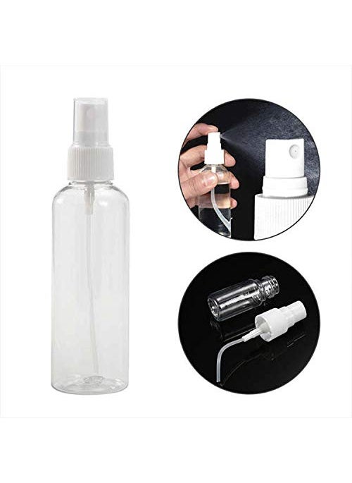 The Dab Hand Company 100 Ml Empty Pet Bottle With Mist Spray Pump Atomizer PACK OF 5 PC